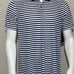 Nike Golf Dri-Fit Victory Blue Striped Golf Polo Shirt Men’s Size M