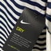 Nike Golf Dri-Fit Victory Blue Striped Golf Polo Shirt Men’s Size M