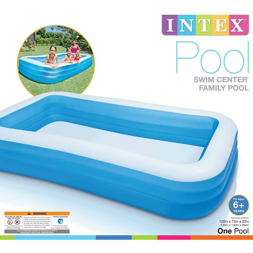 Intex Swim Center Family Inflatable Pool