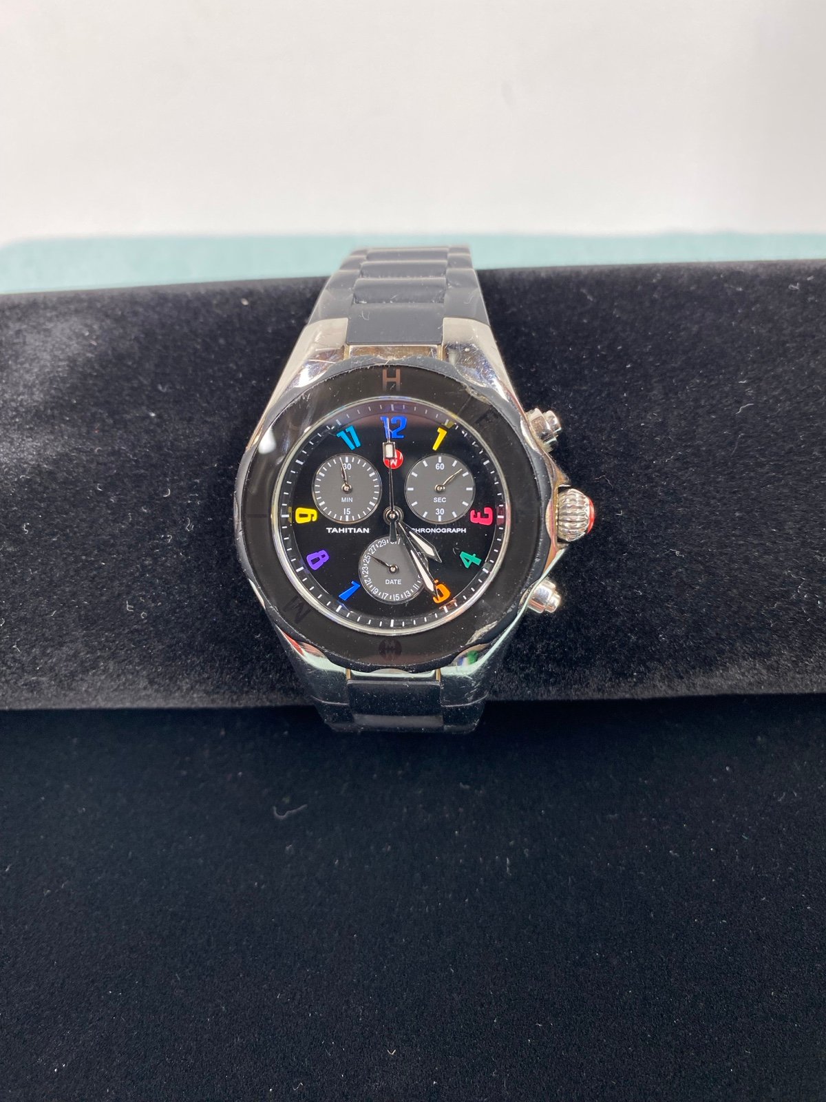 michele tahitian jelly watch