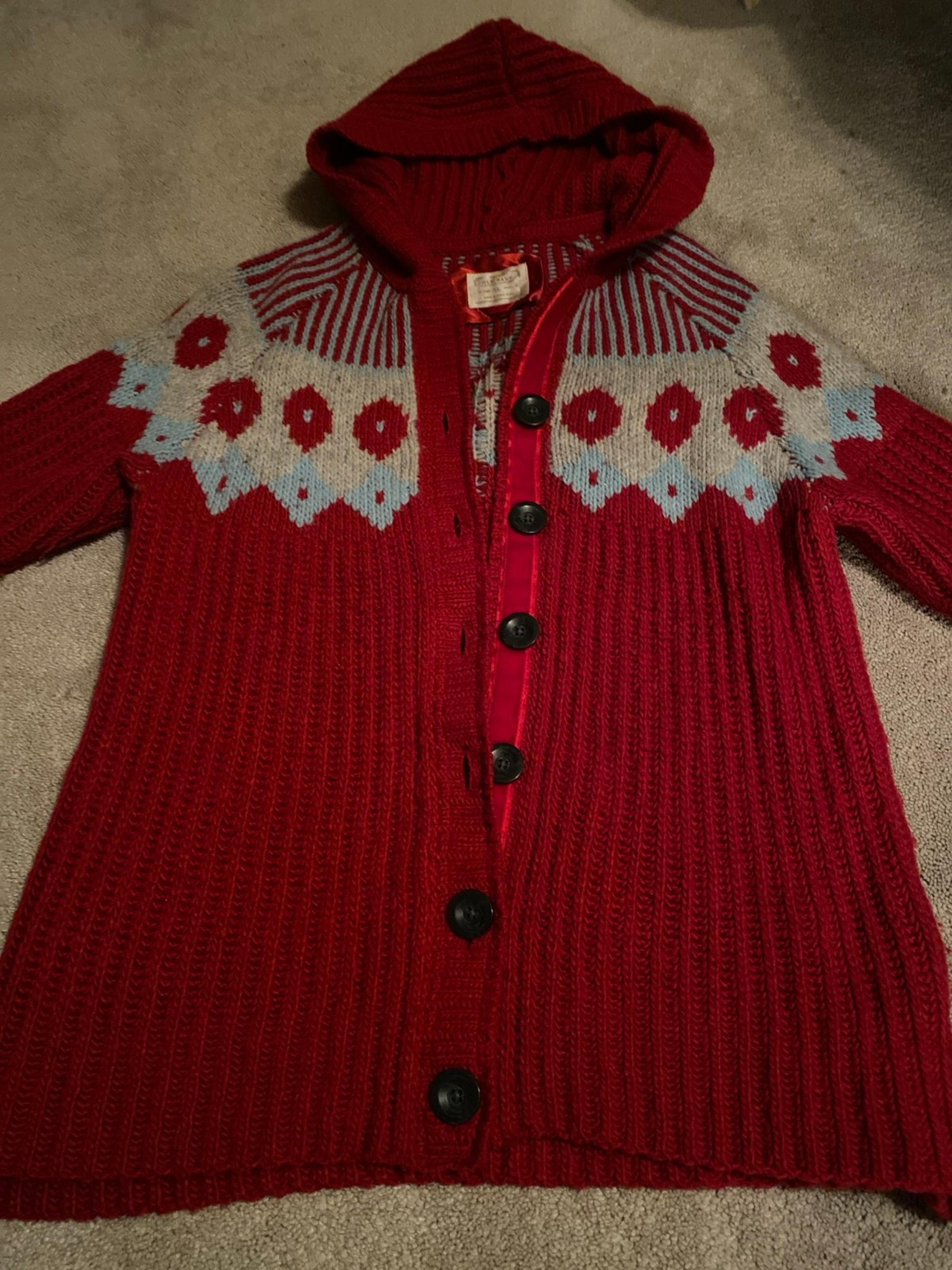 Red Cardigan