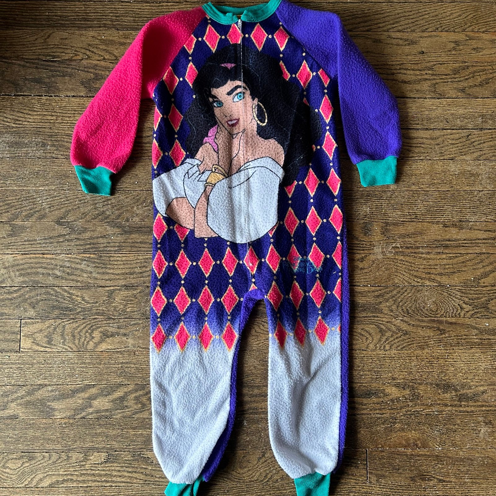 RARE Vintage '96 Disney Hunchback of Notre Dame Dr Denton 1 pajamas size 4