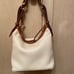 D&B Pebble Leather Bucket Bag