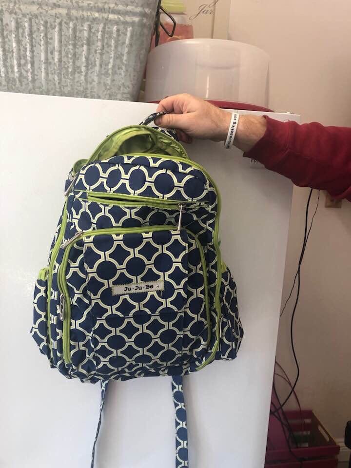 Ju-Ju-Be Be Right Back Diaper Bag Back