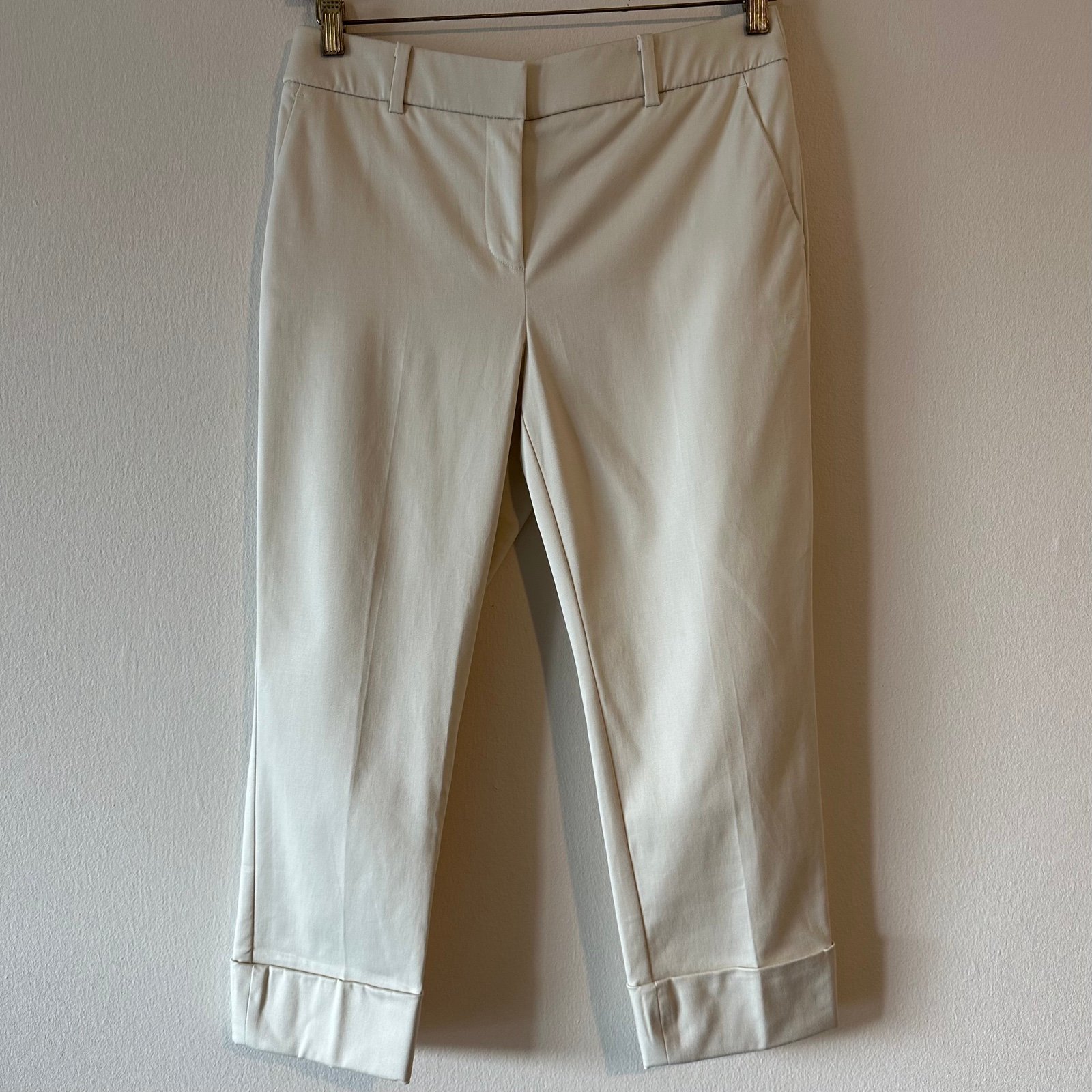 Chico’s Straight Leg Cuffed Pants Size 0P