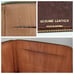 Leather Zip-around Portfolio Colorful Intricate Embossed Design Padfolio Regular