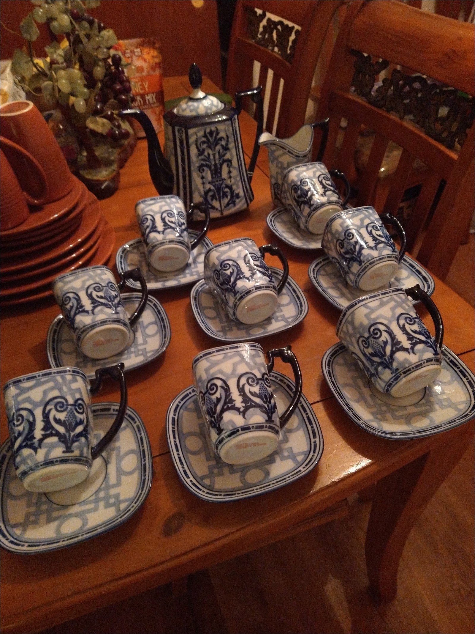 Bombay Blue FABRIQUE EN CHINE Set