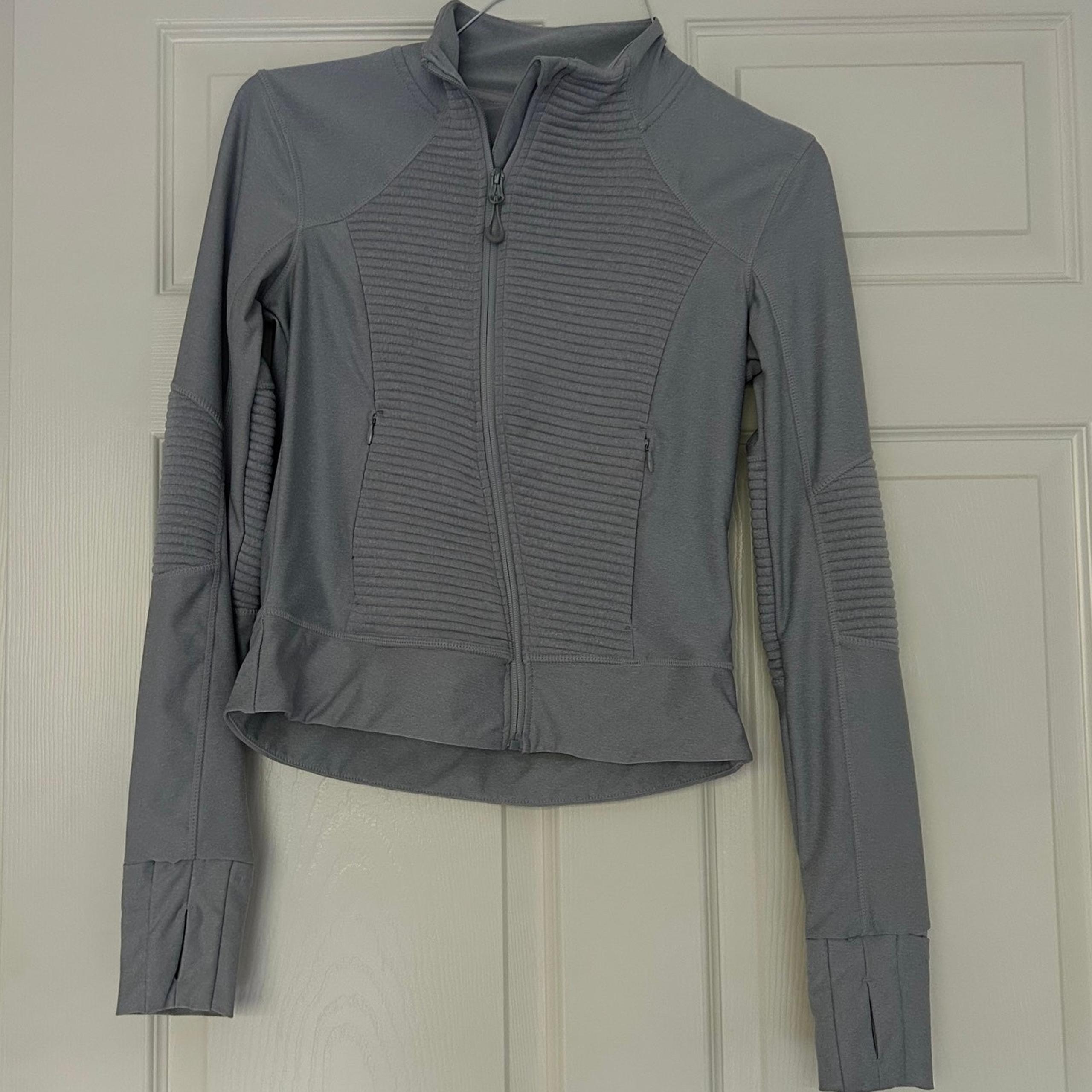 Mondetta Activewear Grey Zip Jacket Size XS Womens