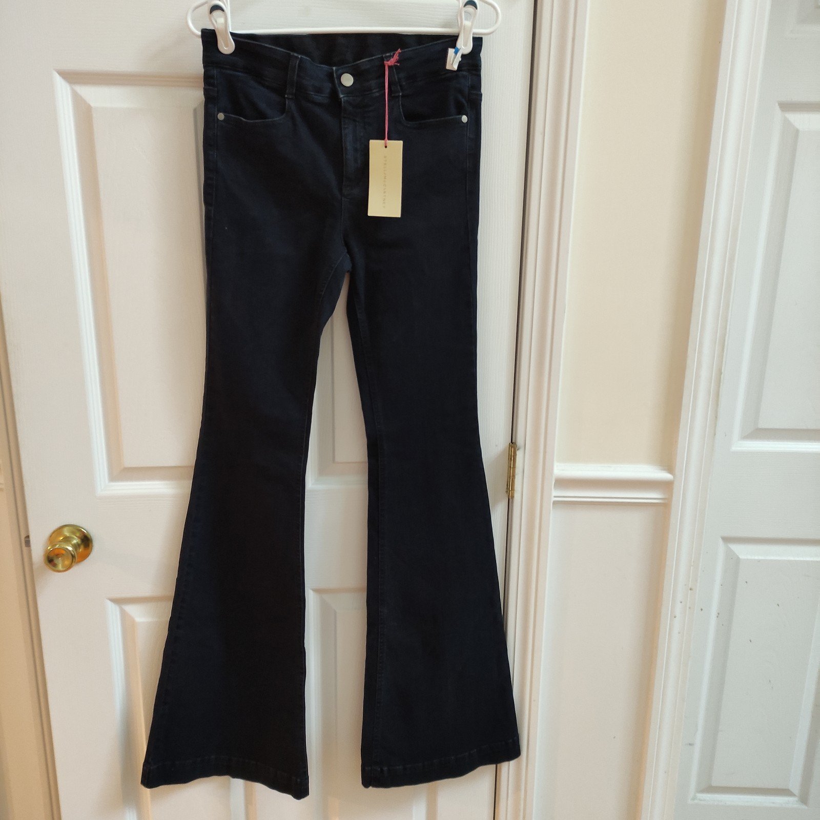 New Stella Mccartney Flare Jeans Women's 31 Very Tall 37 Inseam