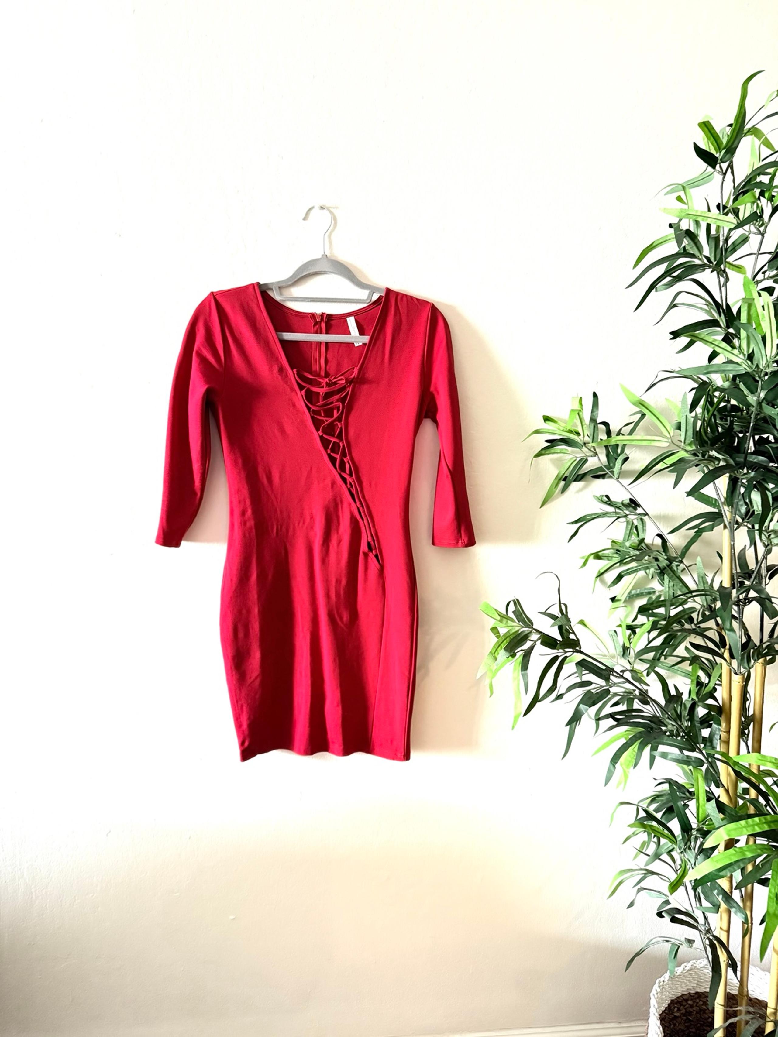 Sexy red dress