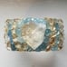 The Mystic Aquamarine Brass Cuff