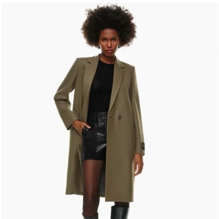 Aritzia Babaton The New Stedman Coat - Virgin Wool NWT