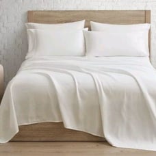 SERTA So Soft Solid Queen Sheet Set 6 Pieces BEIGE Amazingly Soft