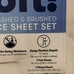 SERTA So Soft Solid Queen Sheet Set 6 Pieces BEIGE Amazingly Soft