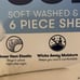SERTA So Soft Solid Queen Sheet Set 6 Pieces BEIGE Amazingly Soft