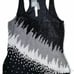NWT Renzo+Kai Sequin Black Silk Blouse