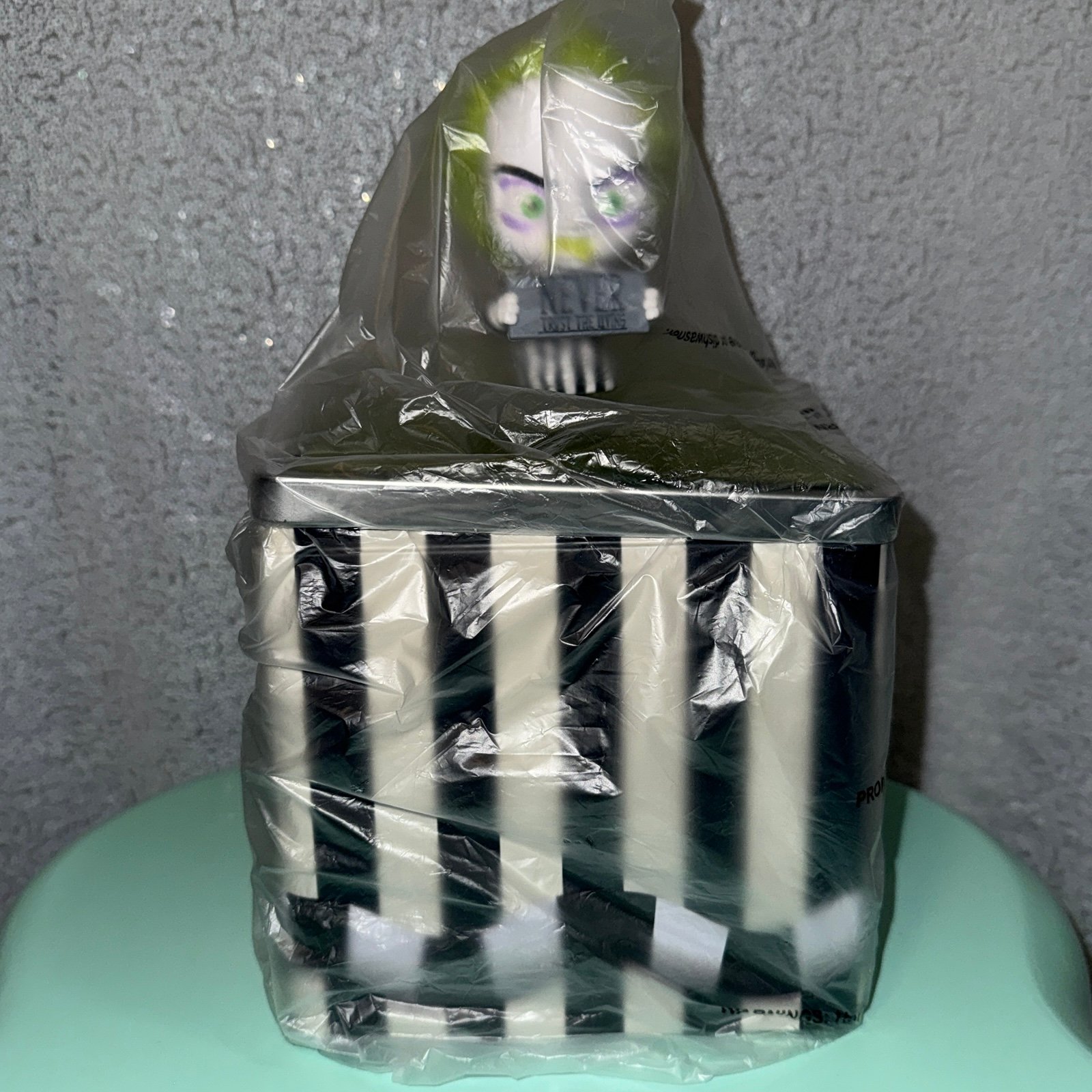 Beetlejuice 2 Movie Cinemark Popcorn Bucket Collector 2024 Light Up Bobblehead