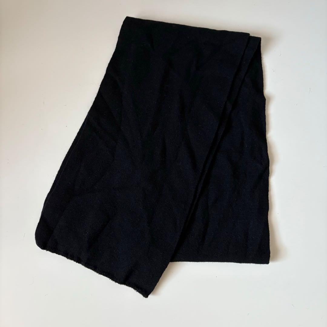 Gaultier Homme objet, a black scarf by Jean Paul Gaultier.