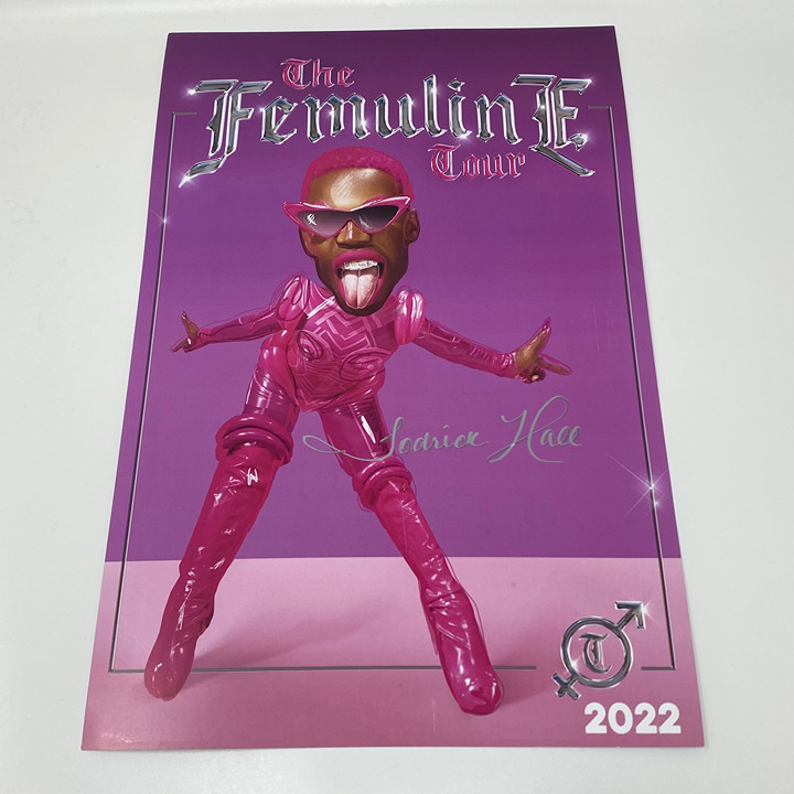 Todrick Hall Poster Femuline Tour 2022 Autographed Signed VIP Exclusive 11x17