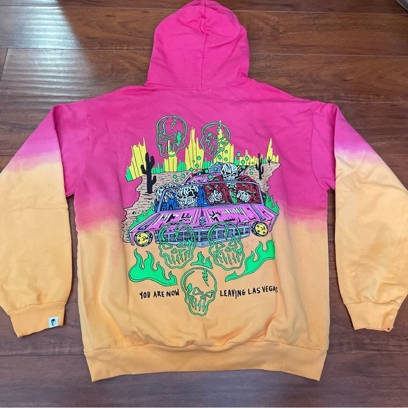 NWT WARREN LOTAS YOU ARE NOW LEAVING LAS VEGAS HOODIE SZ EXTRA LARGE XL