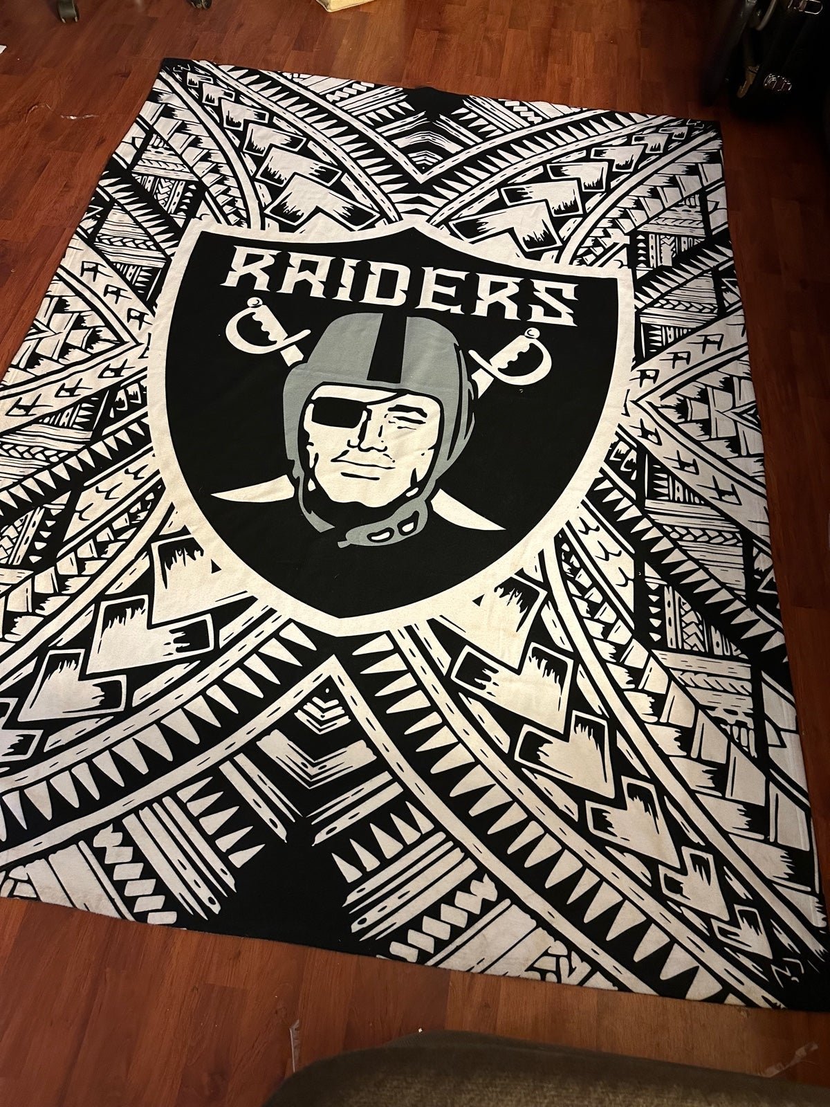 Tribal Islander Raiders Blanket 60” x 80”