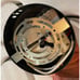 MODERN LED CEILING LIGHT 22W DIMMABLE REMOTE CONTROL MATTE BLACK ALUM 3 CIRCLES