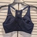 Tory Sport Women's Seamless Racerback Bra, Size S- Blue