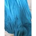 KOMAROV Womens Dress XL Emerald Green Blue Beaded V-Neck Chiffon Classic Elegant