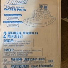 inflatable water slide