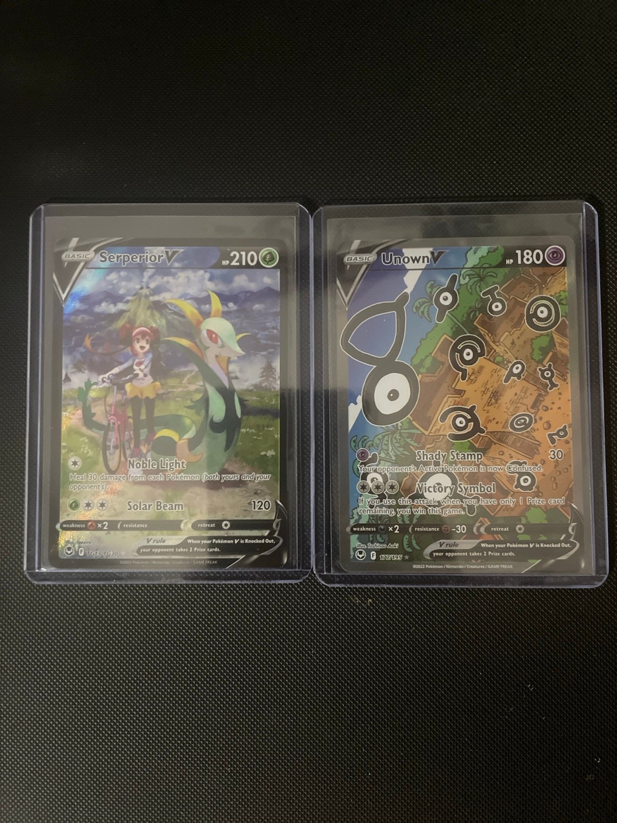 Silver tempest Pokémon cards