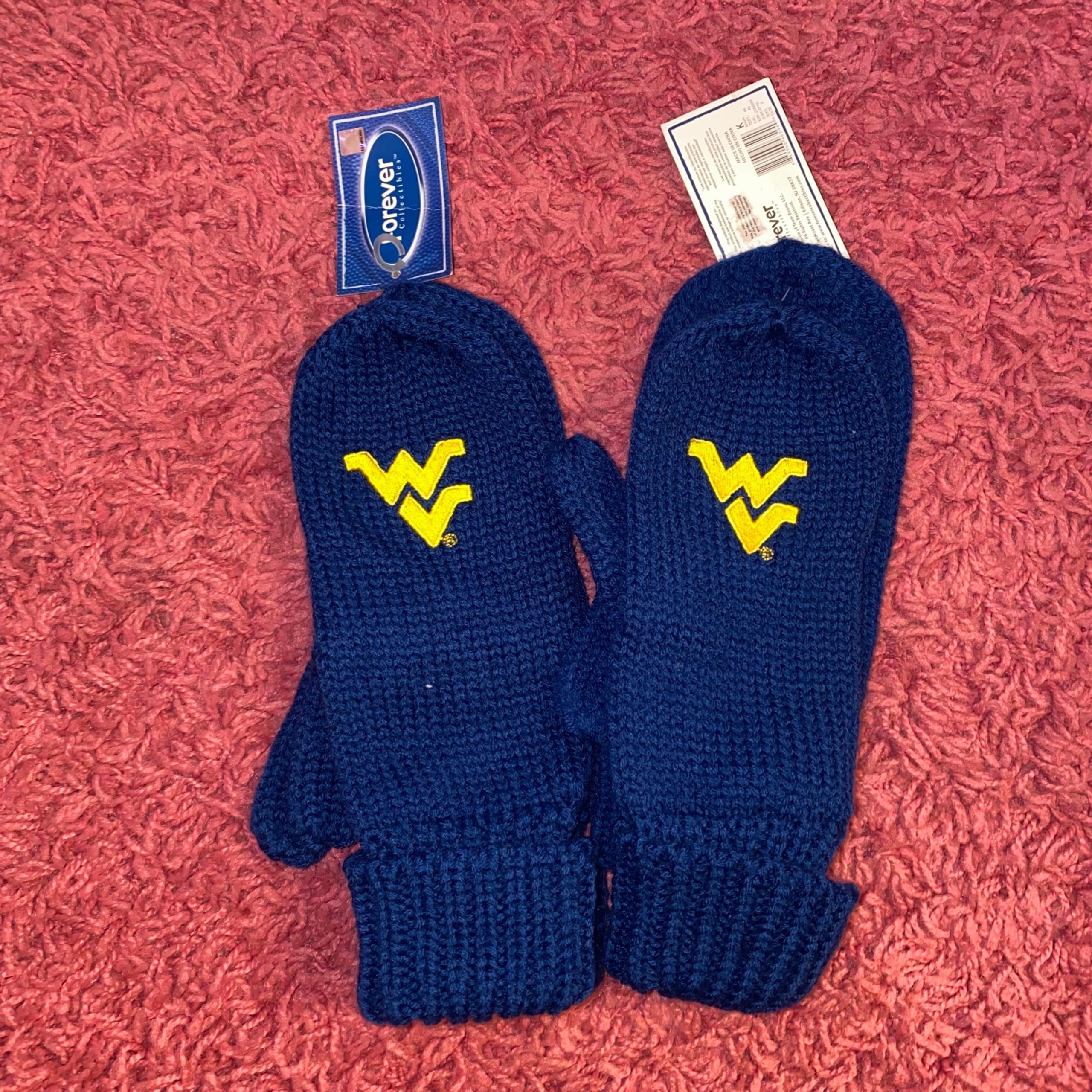 New WVU Blue Mittens