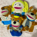 Lakeshore Goldilocks & the Three Bears Hand Puppets Set of 4