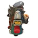 VTG 1998! WARNER BROTHERS STORE Looney Tunes Taz On A Motorcycles Cookie Jar