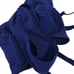 Boden LONG Corsica V-Neck One Piece Swimsuit Size 8L Navy Blue