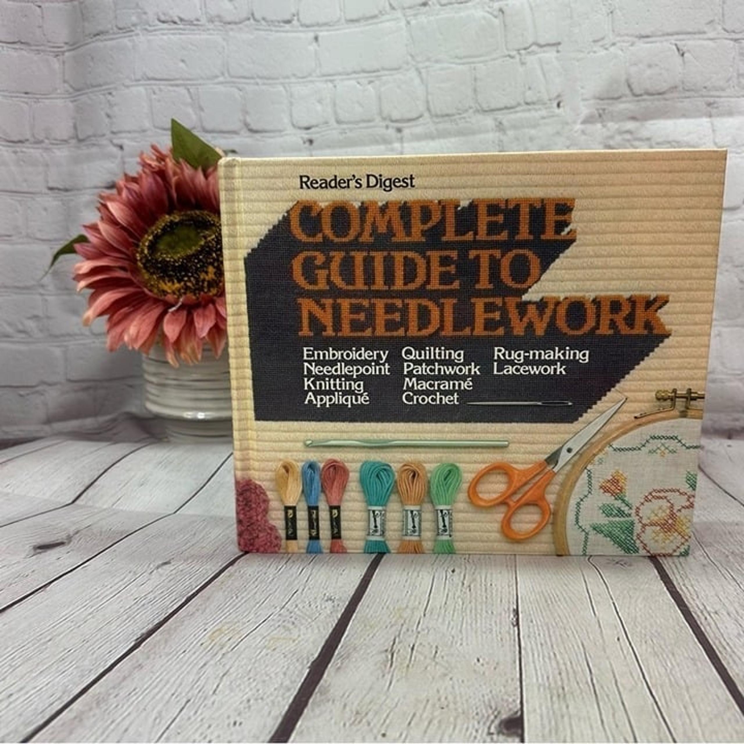 vintage 1979 reader's digest complete guide to needlework book hardcover