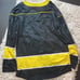 Los Angeles Hockey Jersey - Black/Yellow Size Small REFFNB