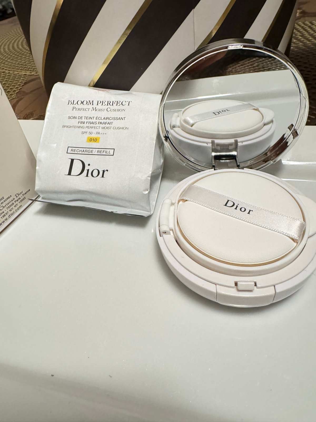 diorsnow perfect moist cushion shade 010