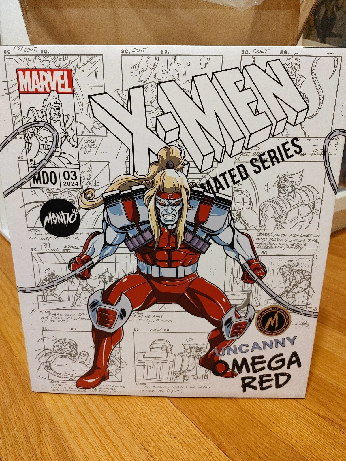 Mondo D23 Exclusive 1/6 Uncanny X-Men The Animated Series OMEGA RED Figure New