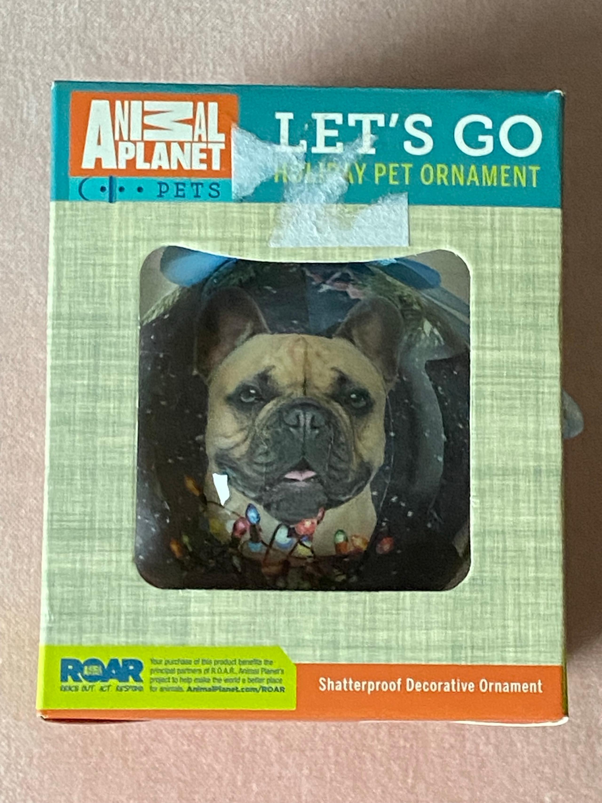 Animal Planet Let’s Go Dog Themed Holiday Christmas Ornament
