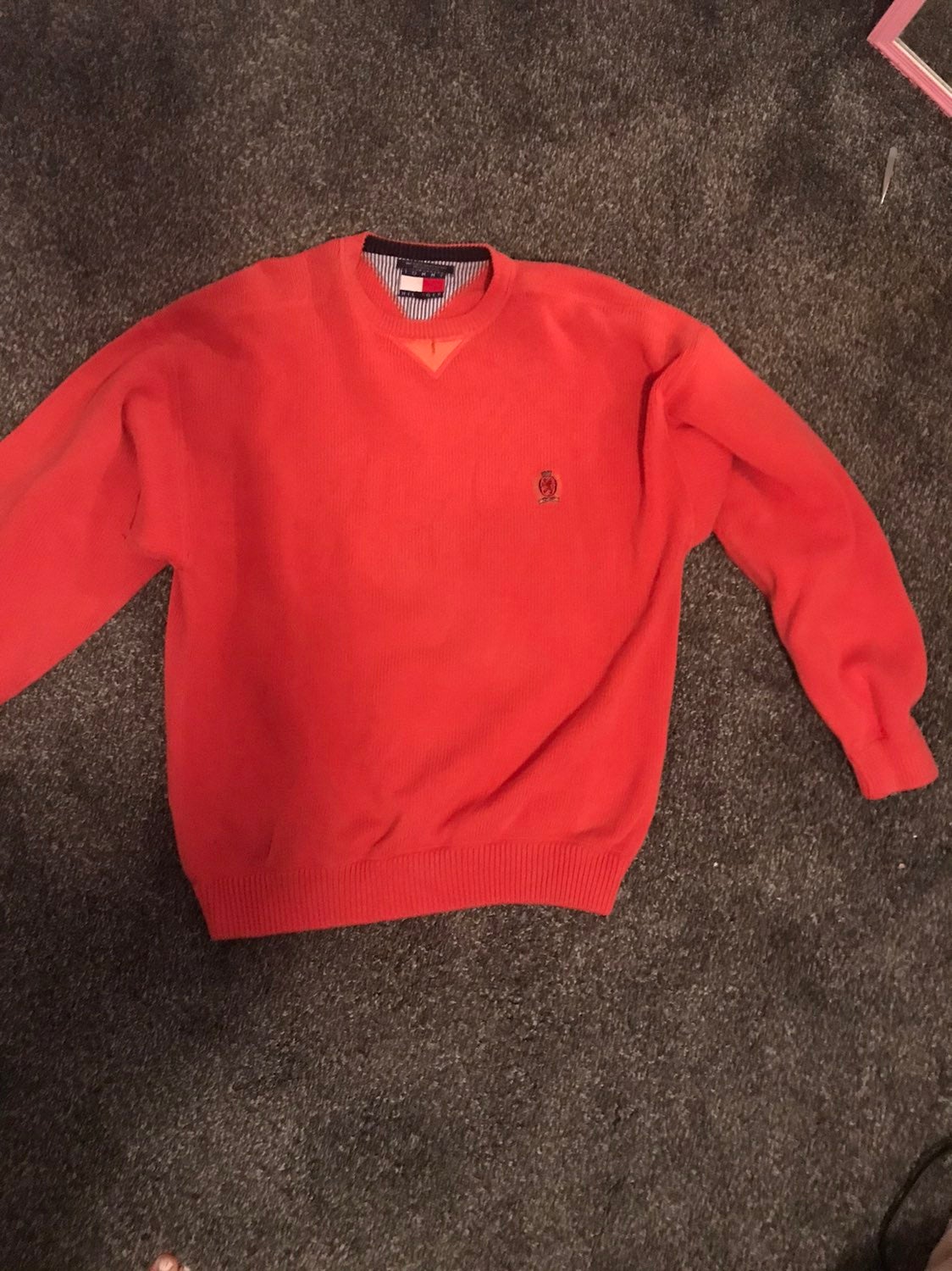 Vintage Tommy Hilfiger 90s cable knit sweater