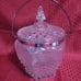 Vintage Glass Ice Bucket