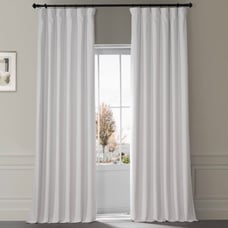 Drapes Blackout Solid Thermal Insulated Window Curtain