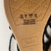 Zodiac leather braided straps espadrille wedge sandals women Size 10M