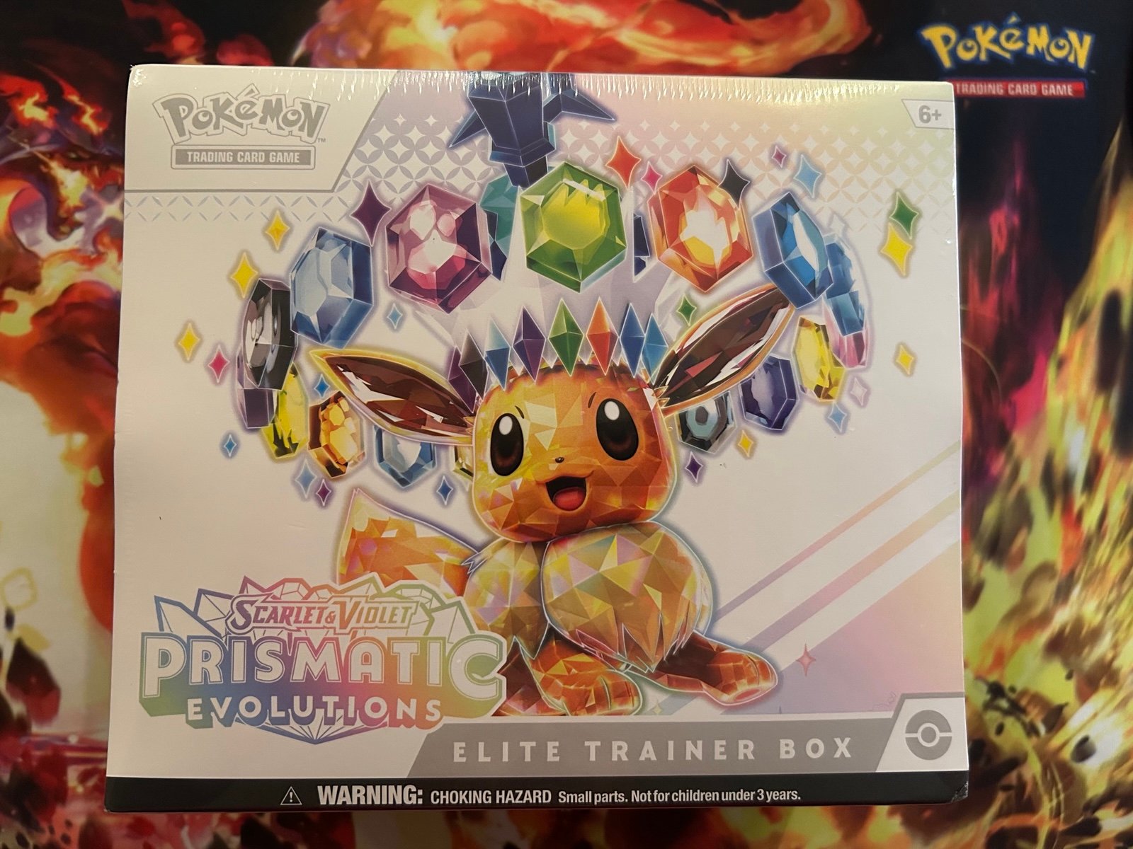 Pokemon TCG Scarlet & Violet Prismatic Evolutions Elite Trainer Box