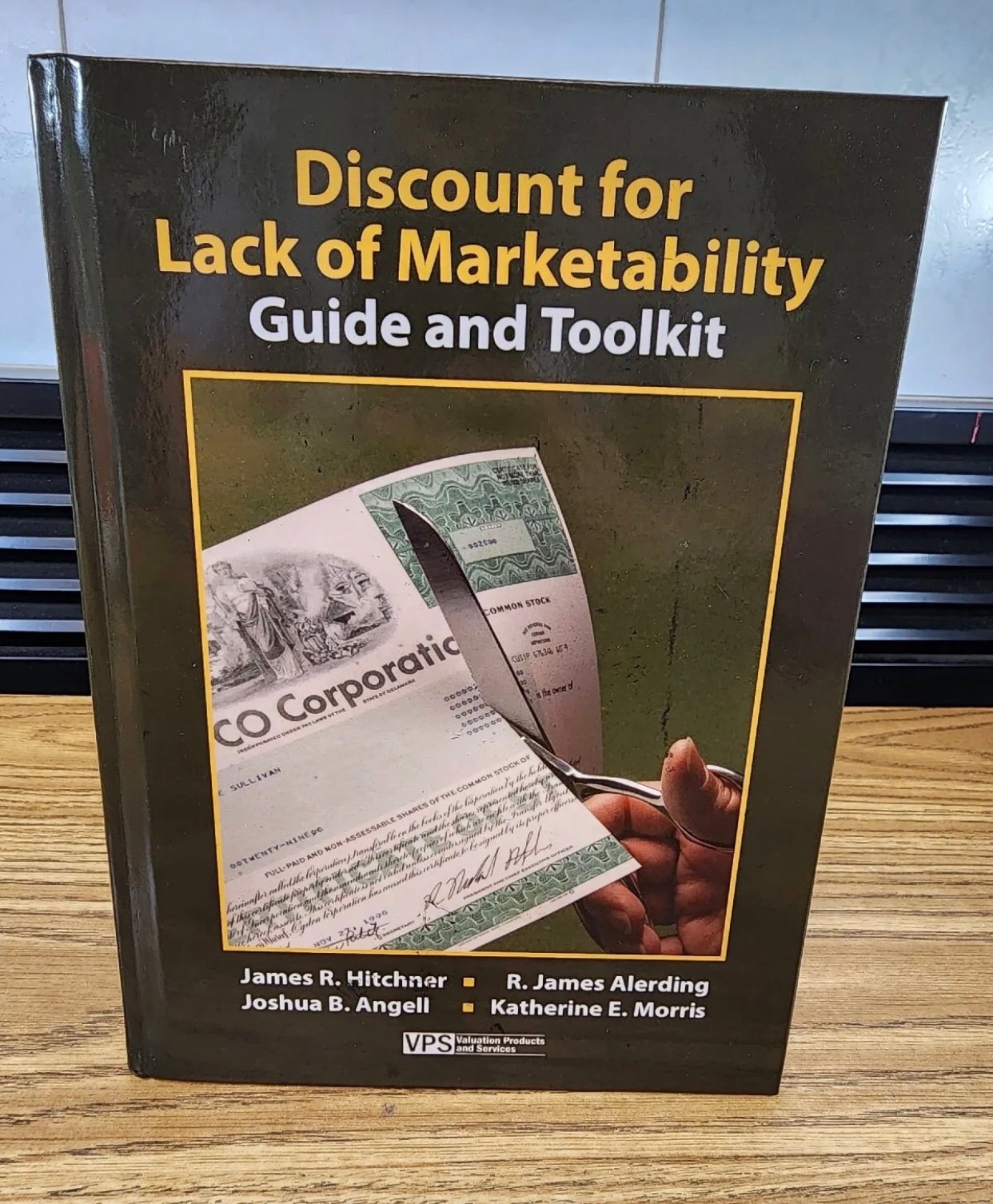 Discount for lack of marketability guide and toolkit Hardcover Book