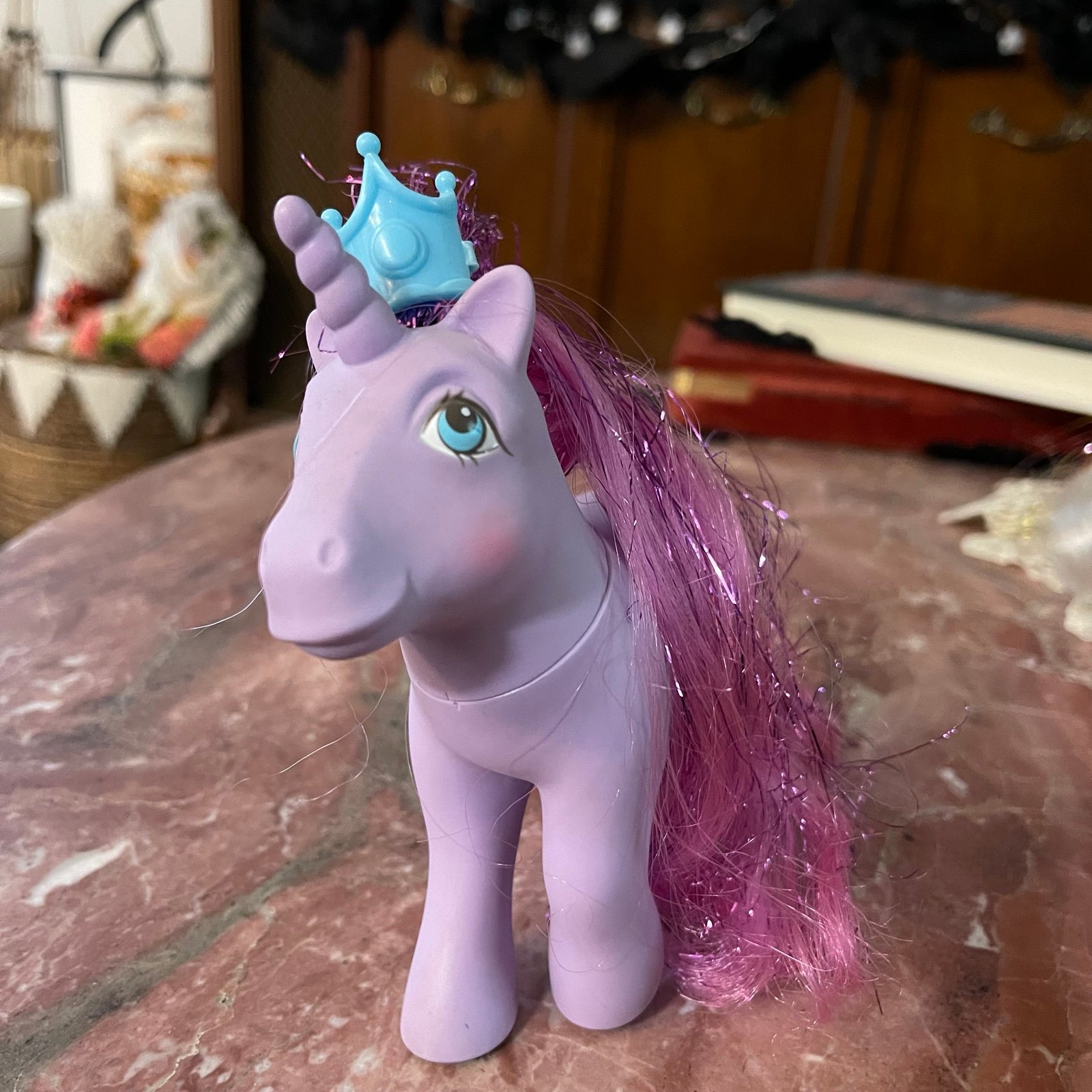 Vintage My Little Pony G1 Princess Misty with Hair Clip.