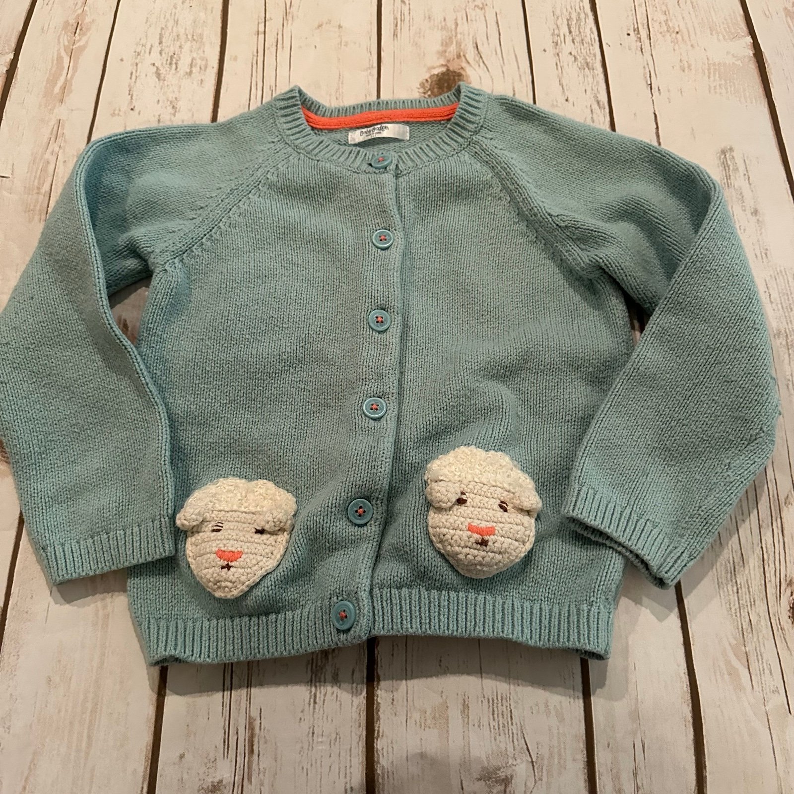 Mini boden lamb cardigan