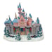 Disney Village Sleeping Beauty's Castle Light-up Holiday Sculpture W/Tinkerbell