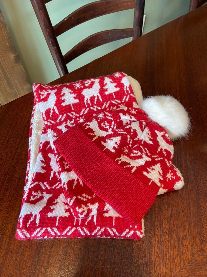 VB Fleece hat & scarf