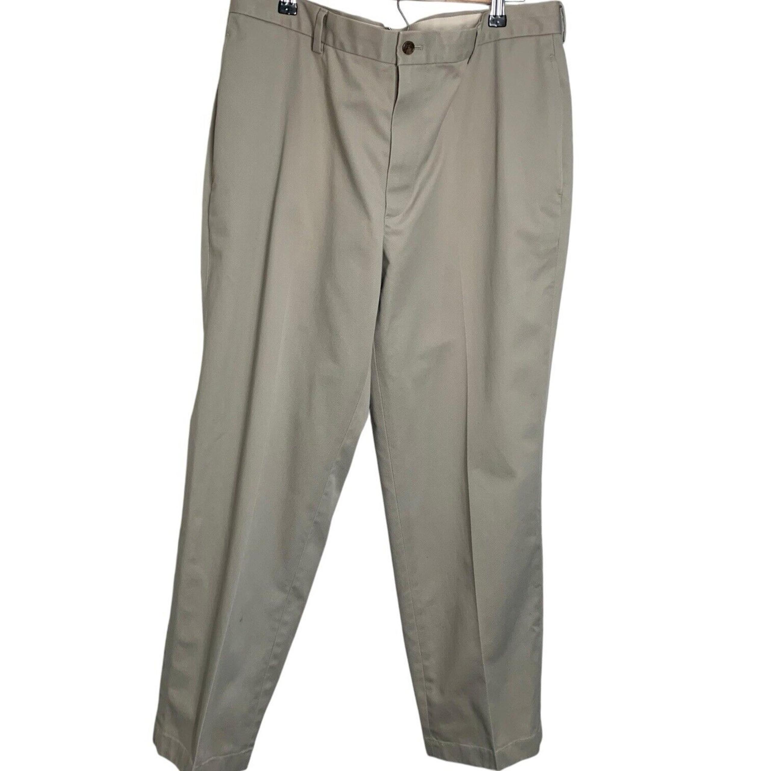 Pants Men's 38x30 Khaki Classiccore Everyday Wear - Brooks Brothers